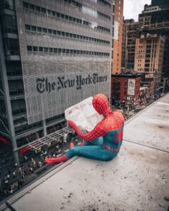 Zeitung austragen