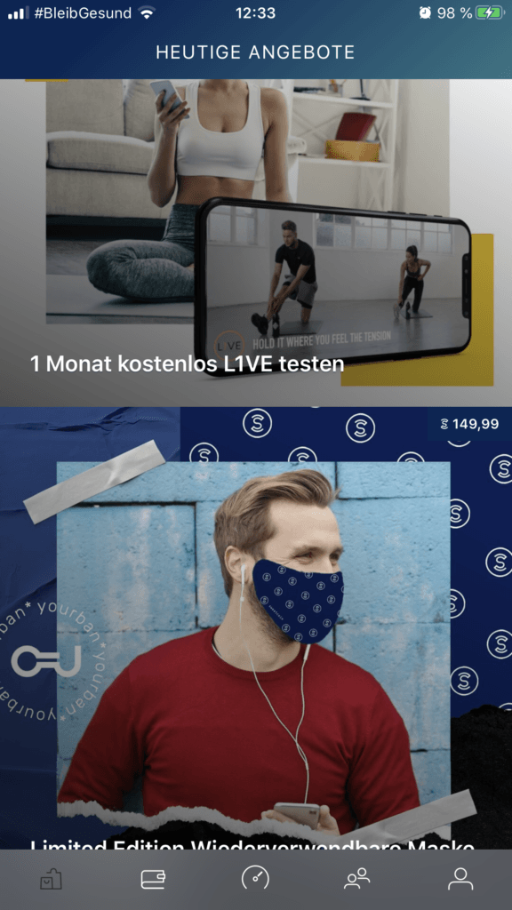 Sweatcoin Shop