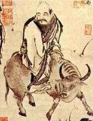 Zeichnung die Laozi darstellt - Ziele Zitate