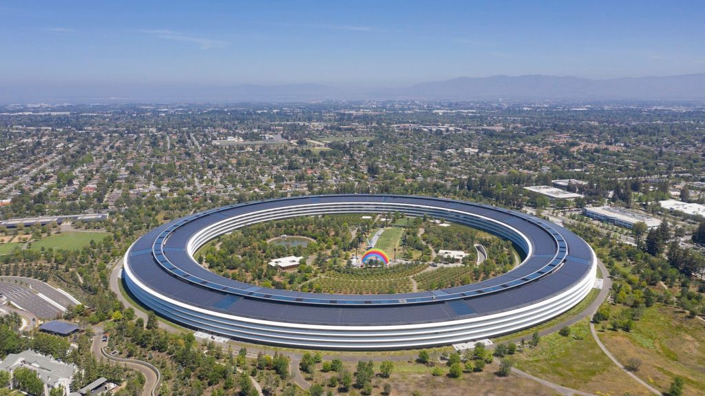 Apple Park in Cupertino - Anlagestrategie